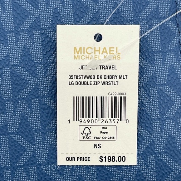 Michael Kors Double Zip Wallet Wristlet - Picture 9 of 9